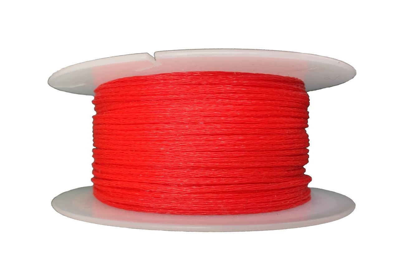 Markering: Murarsnöre polyetylen, röd 50 m + röd