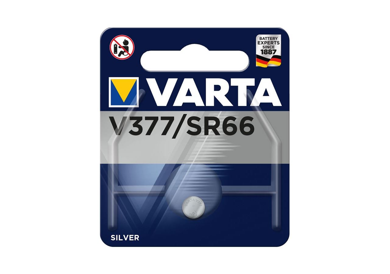 Elektronik: VARTA knappbatterier V377/SR66