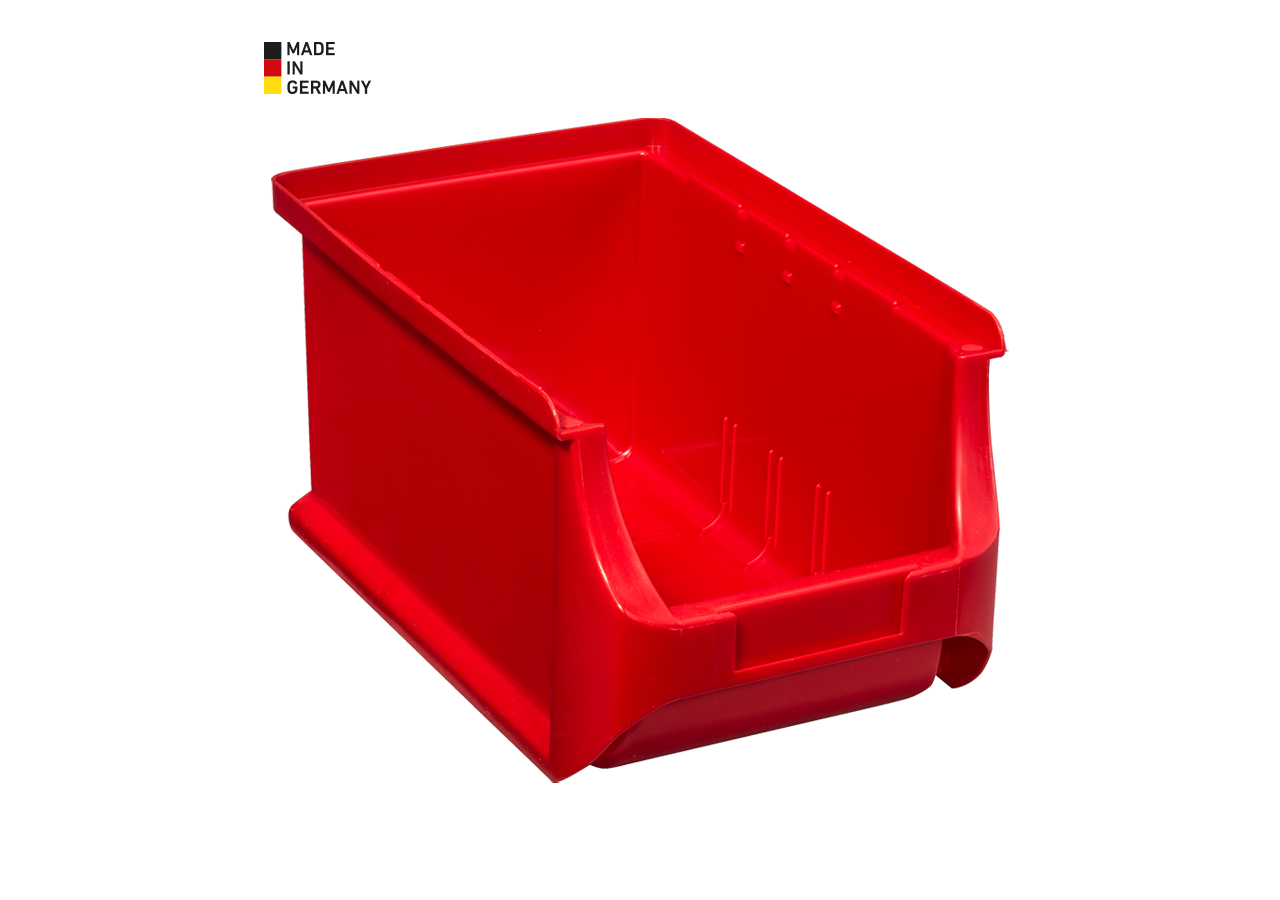 Sorting: Open storage box 3 235x150x125 mm + red