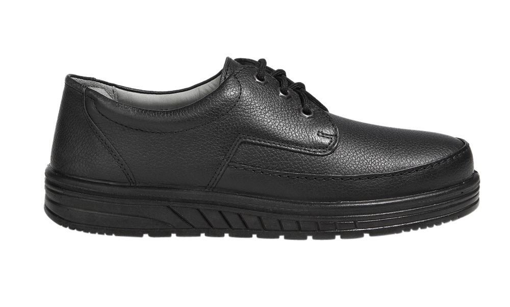 O1: ABEBA O2 Men's lace-up shoes Kai + black