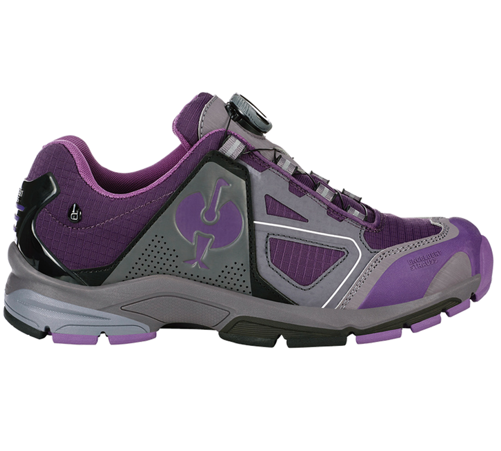 Footwear: O2 Work shoes e.s. Minkar II + violet