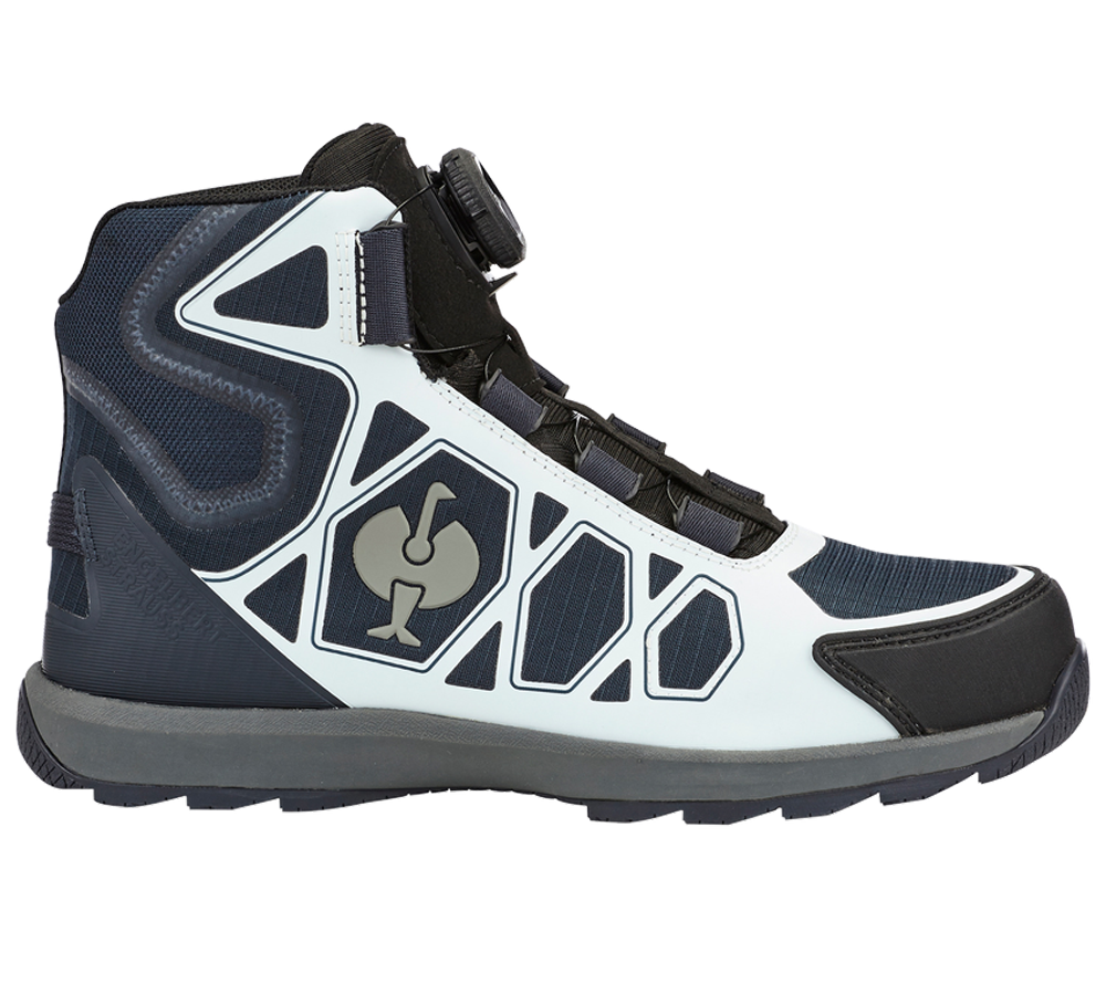 S1P: S1P Safety boots e.s. Baham II mid + navy/black