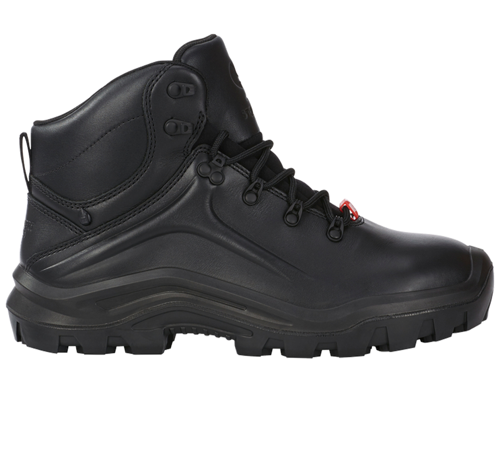 Roofer / Crafts_Footwear: e.s. S3 Safety boots Cebus mid + black
