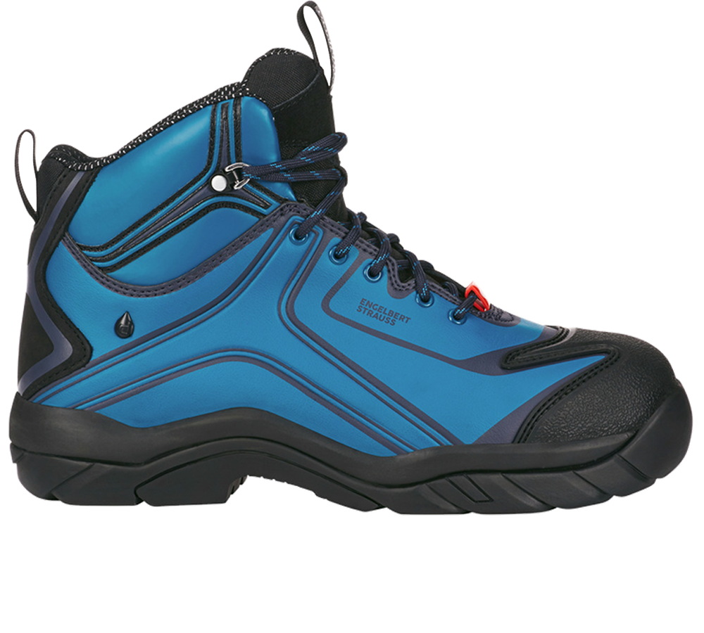 Roofer / Crafts_Footwear: e.s. S3 Safety shoes Kajam + atoll/navy