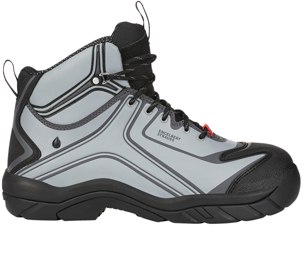 Roofer / Crafts_Footwear: e.s. S3 Safety shoes Kajam + platinum/anthracite/black