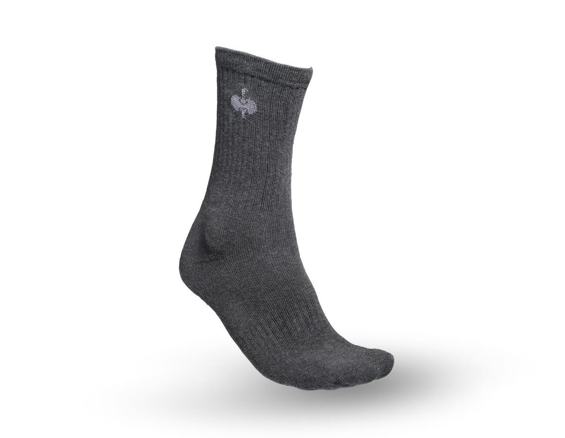 Socks: e.s. Allround socks Classic light/high + anthracite