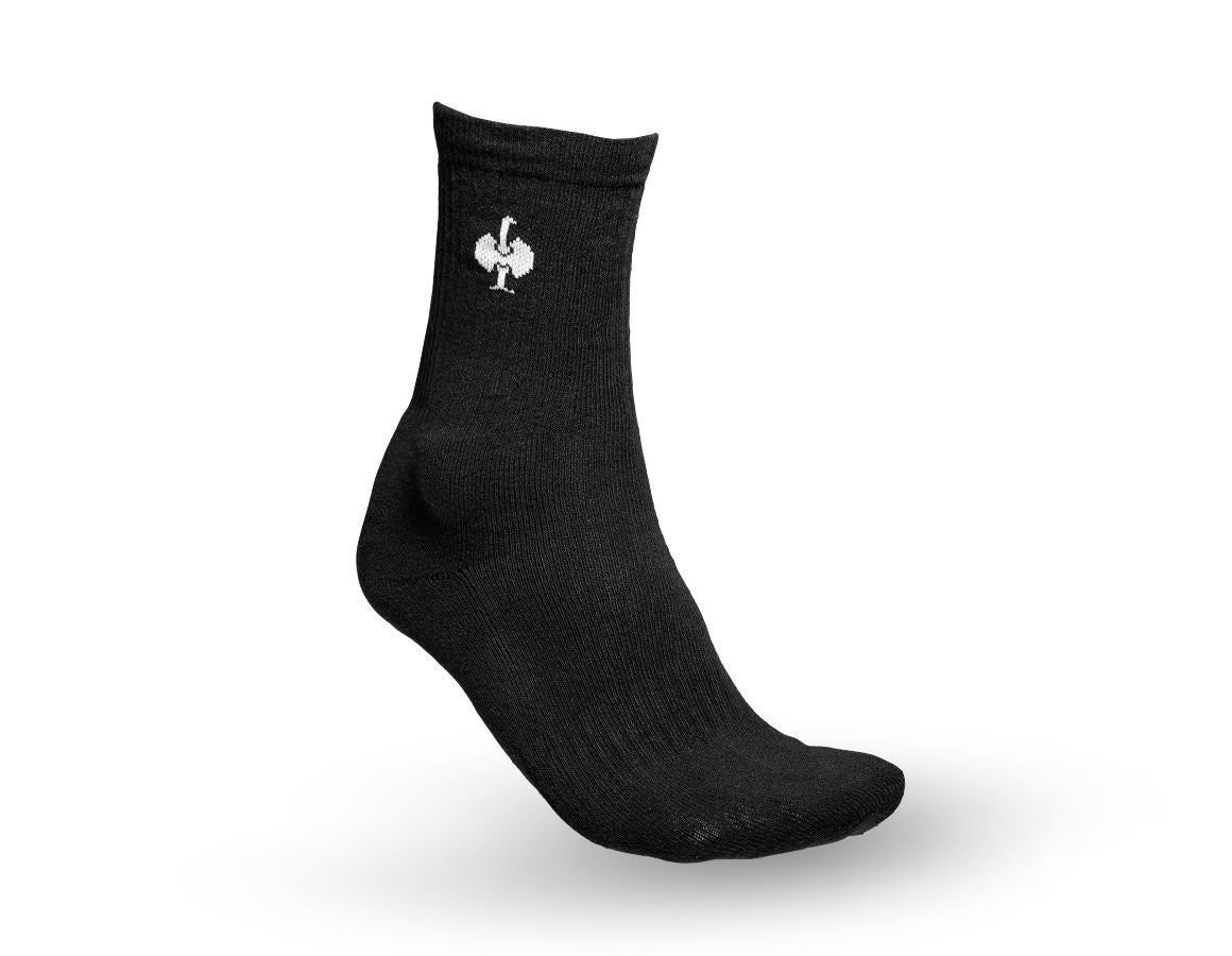 Socks: e.s. Allround socks Classic light/high + black