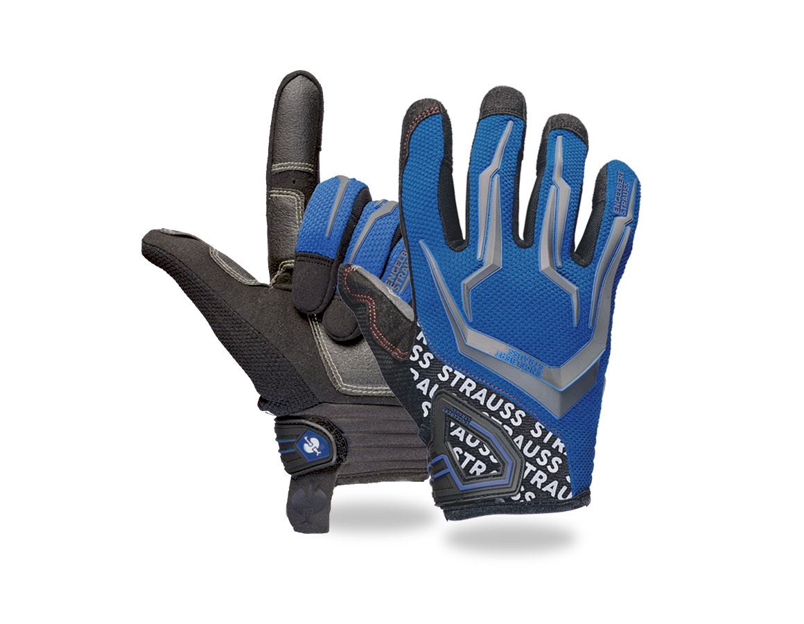 Hybrid: e.s. Mechanic's gloves Mirage + blue/black