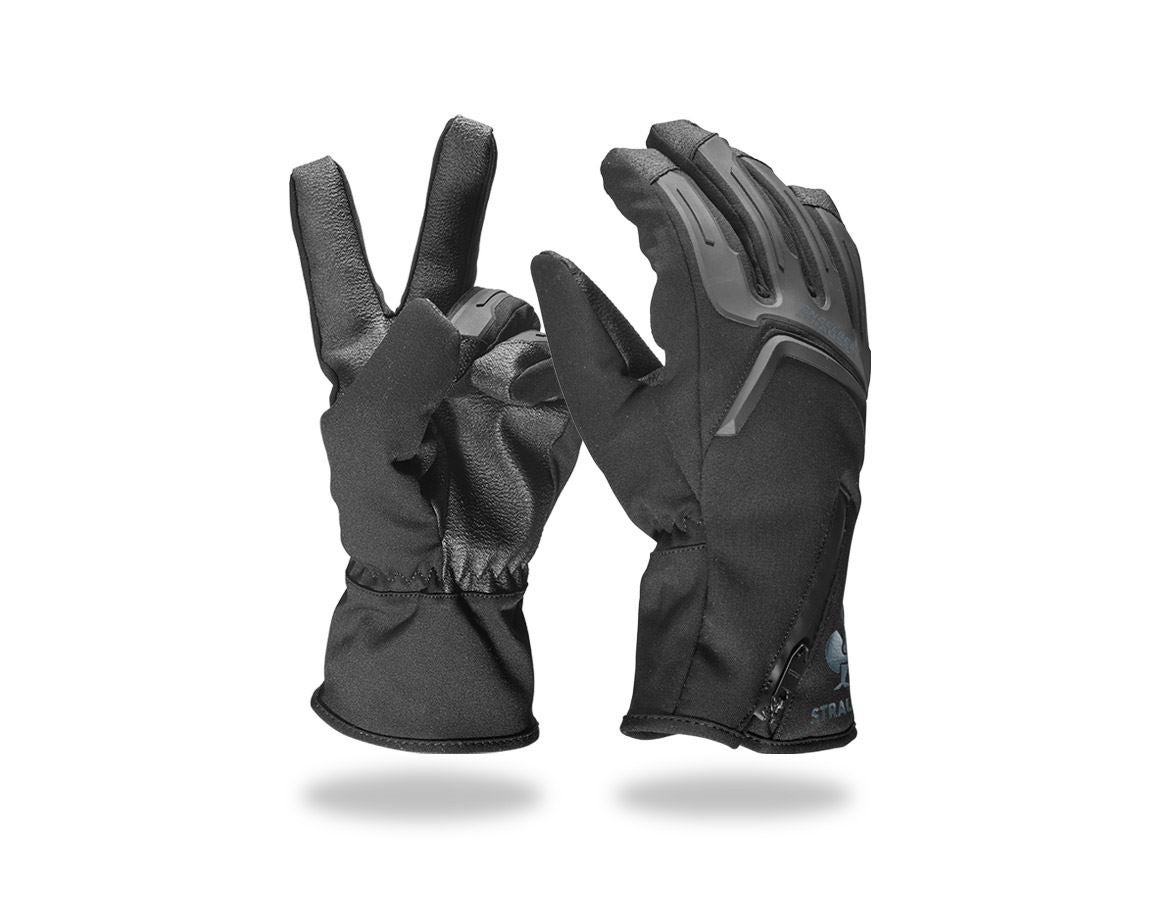 Hybrid: e.s. Children's Winter gloves Proteus Ice + black/grey