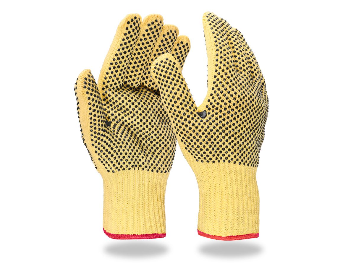 Belagda: Aramid-stickade handskar Safe Point