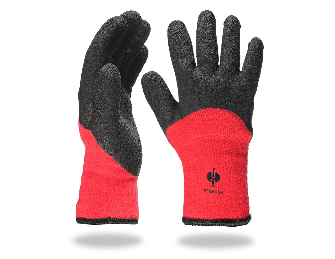 Cold: Latex winter gloves Ice Grip
