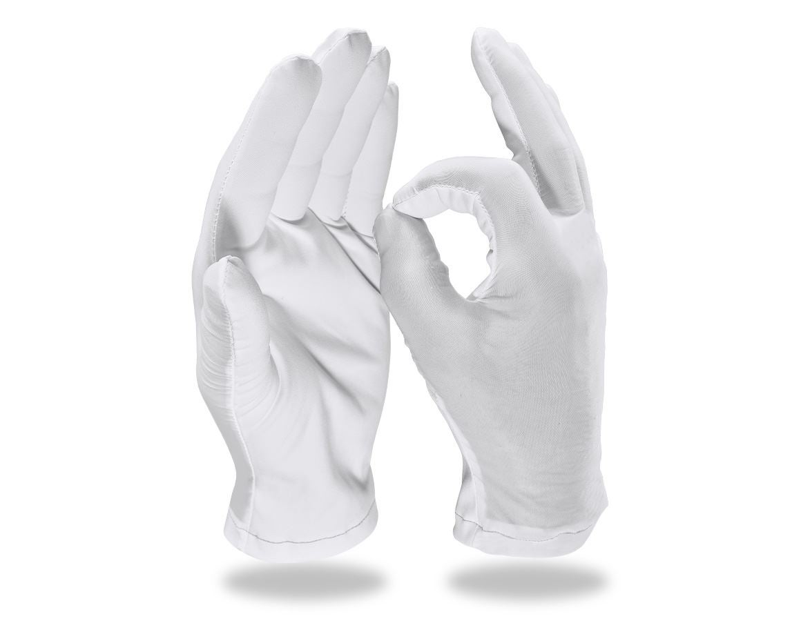 Textile: Watchmaker gloves, pack of 12 + white