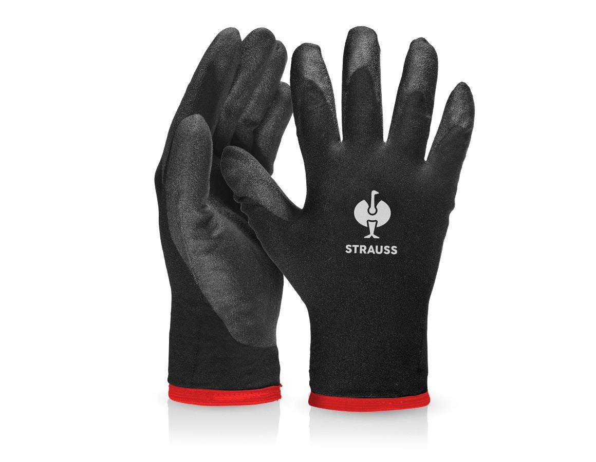 Cold: Vinyl winter gloves Comfort Plus