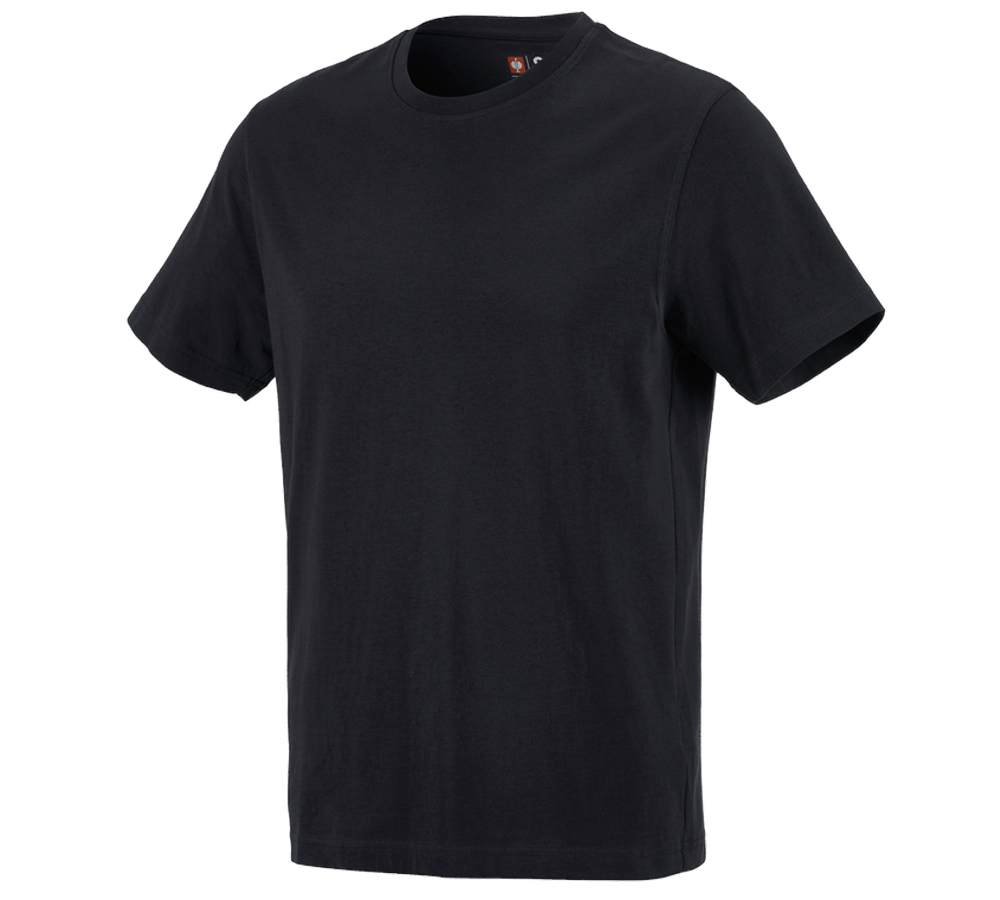 Överdelar: e.s. T-Shirt cotton + svart