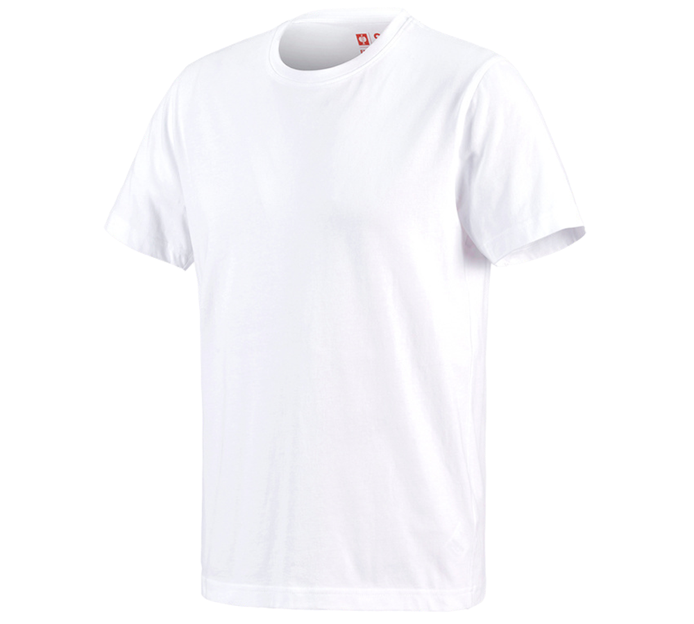 Överdelar: e.s. T-Shirt cotton + vit