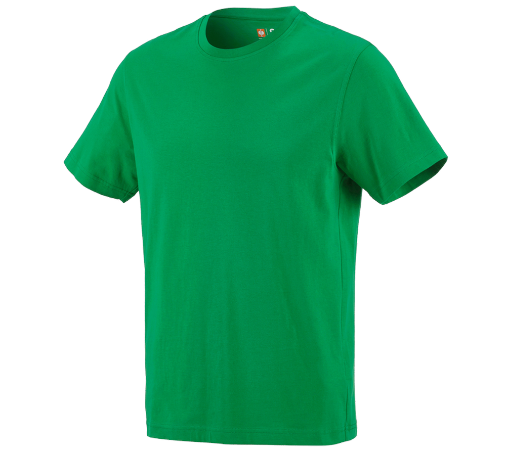 Överdelar: e.s. T-Shirt cotton + gräsgrön
