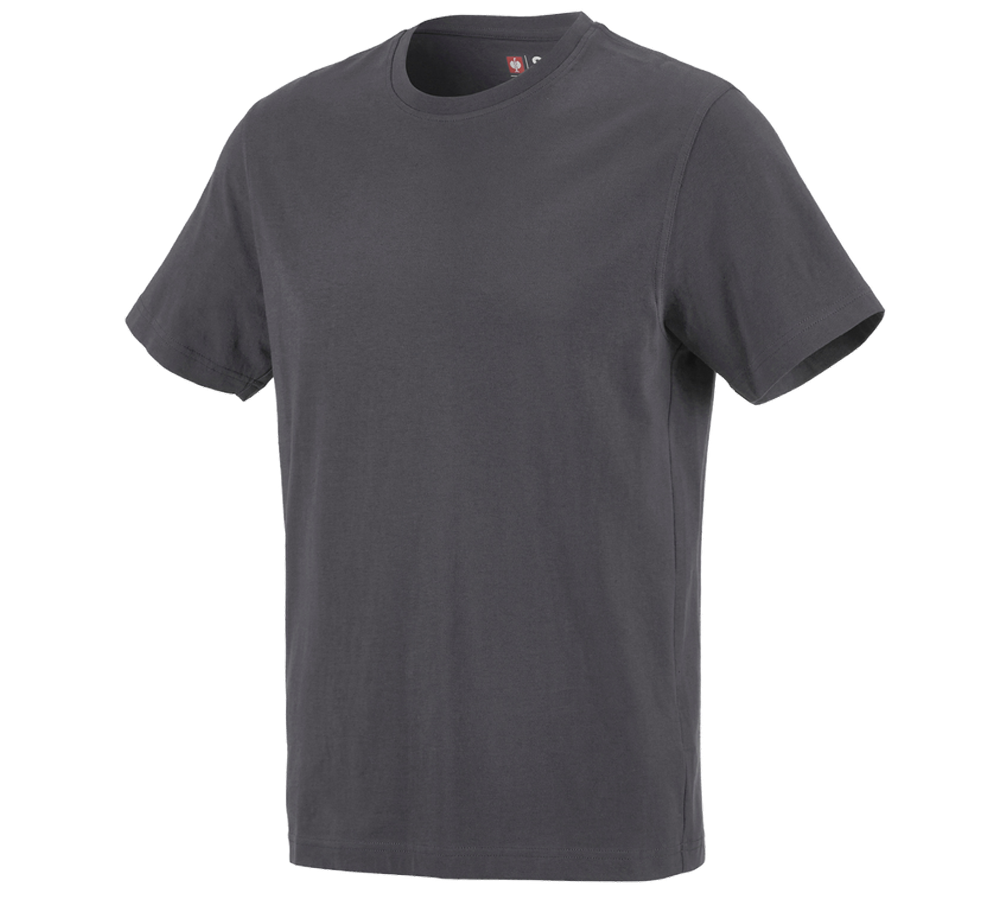 Överdelar: e.s. T-Shirt cotton + antracit