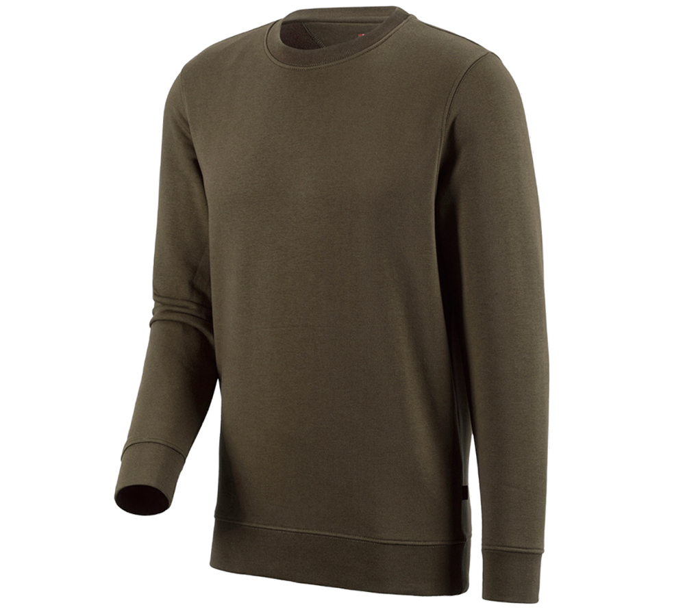 Plumbers / Installers: e.s. Sweatshirt poly cotton + olive