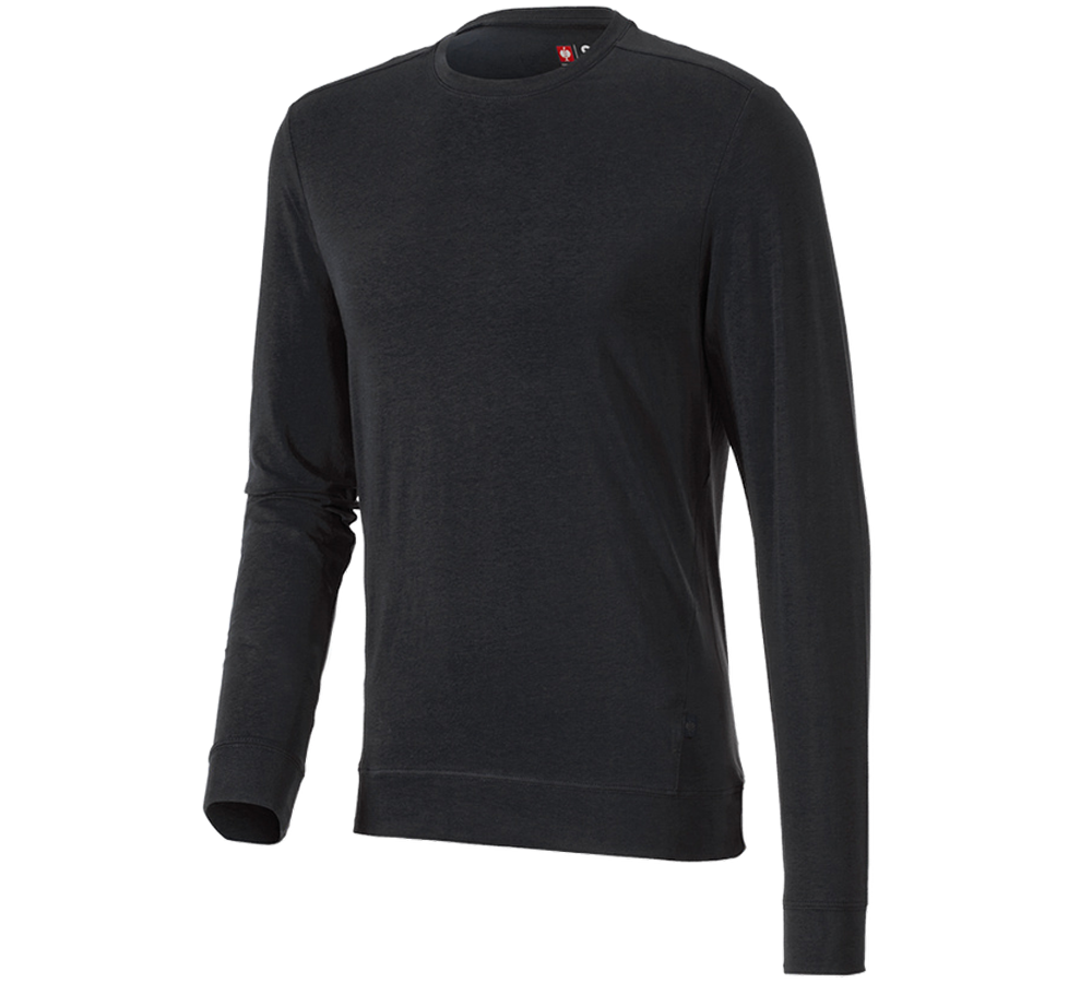 Plumbers / Installers: e.s. Long sleeve cotton stretch + black