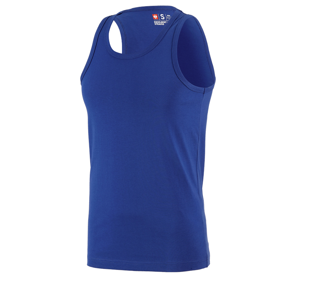 Överdelar: e.s. Athletic-Shirt cotton + kornblå