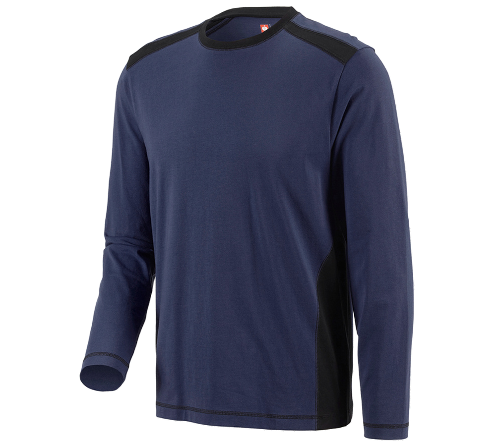 Plumbers / Installers: Long sleeve cotton e.s.active + navy/black