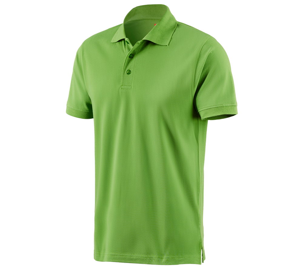 Plumbers / Installers: e.s. Polo shirt cotton + seagreen
