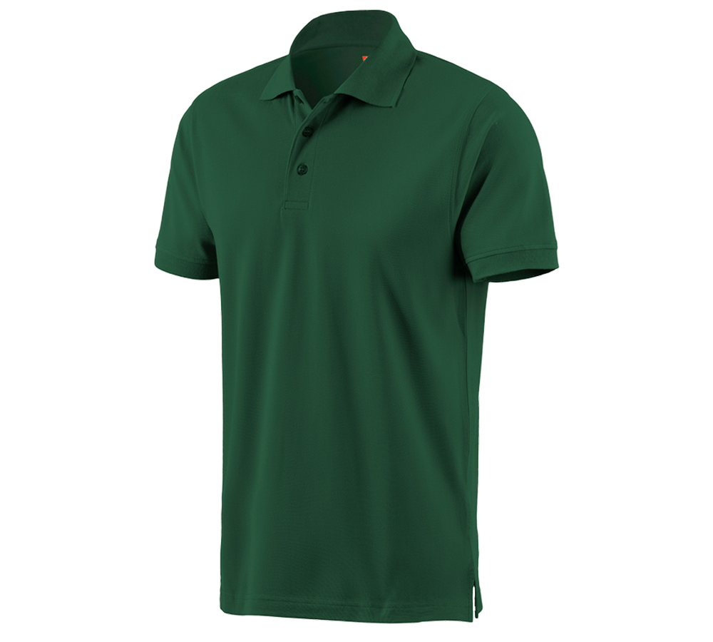 Teman: e.s. Polo-Shirt cotton + grön