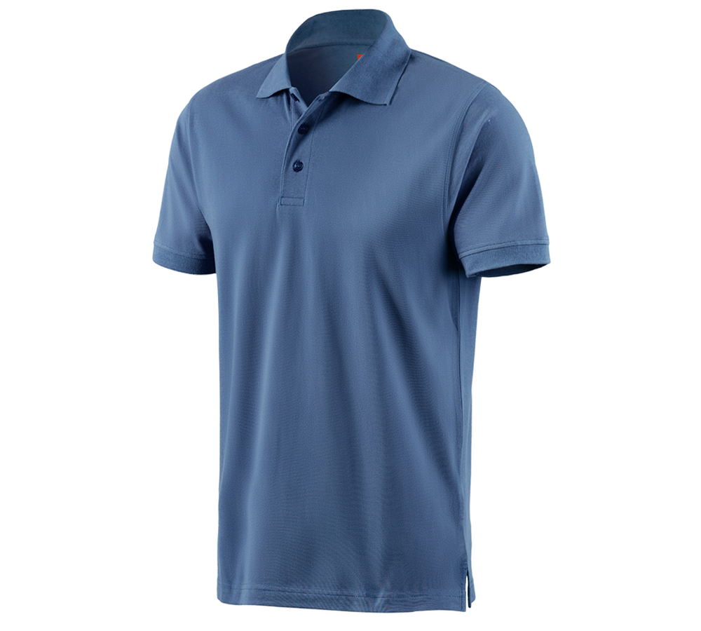 Shirts, Pullover & more: e.s. Polo shirt cotton + cobalt