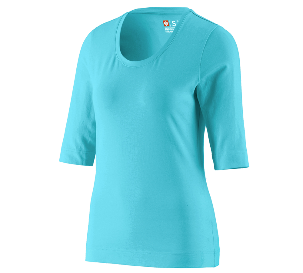 Shirts, Pullover & more: e.s. Shirt 3/4 sleeve cotton stretch, ladies' + capri