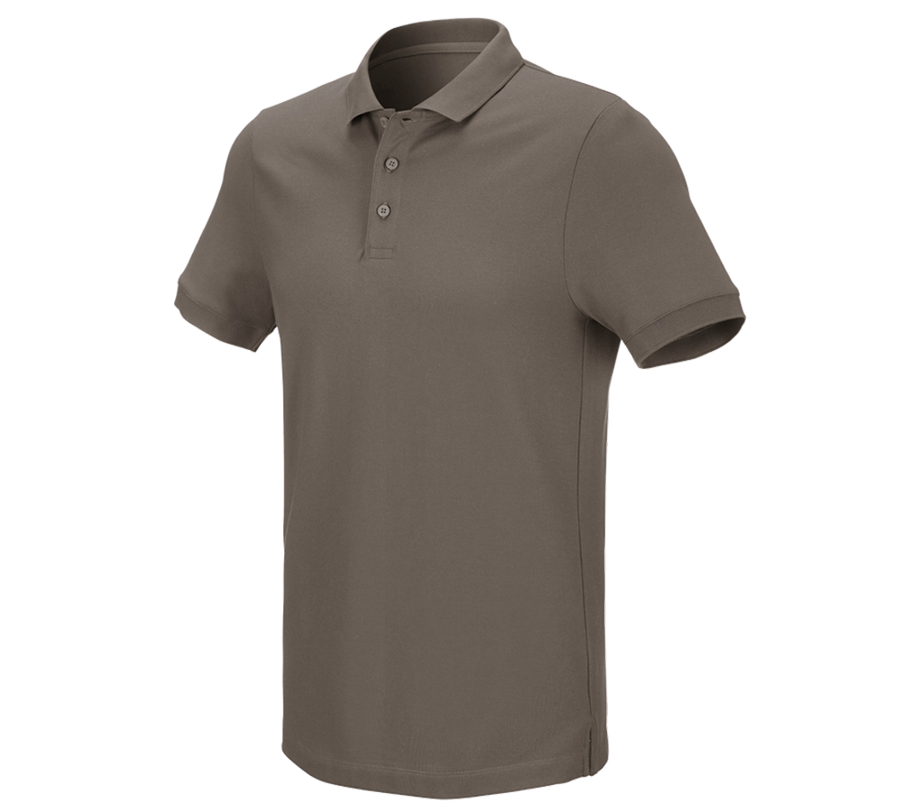 Plumbers / Installers: e.s. Pique-Polo cotton stretch + stone