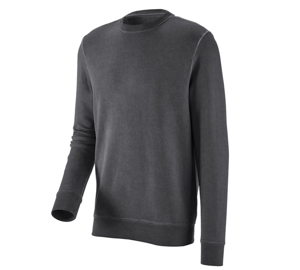 Shirts, Pullover & more: e.s. Sweatshirt vintage poly cotton + oxidblack vintage