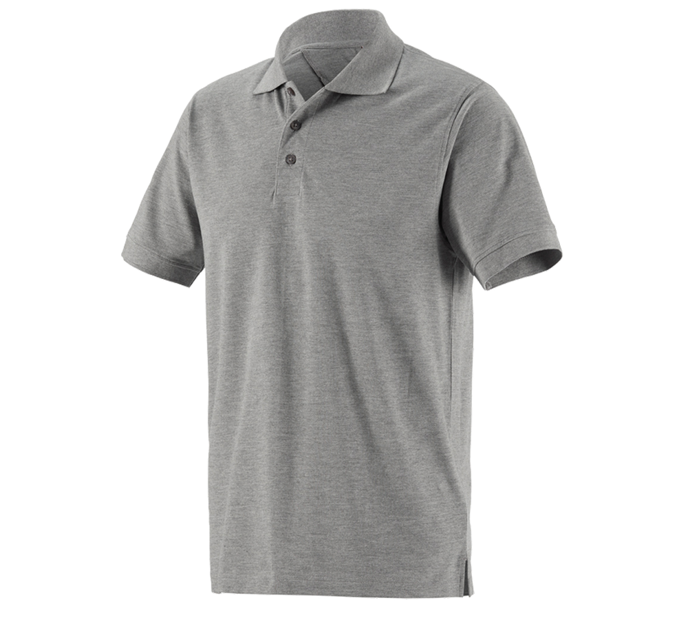 Shirts, Pullover & more: Pique-Polo e.s.industry + grey melange