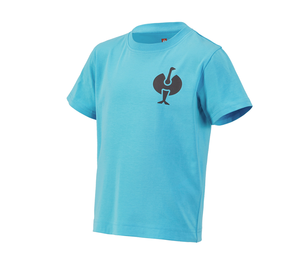 Topics: T-Shirt e.s.trail, children's + lapisturquoise/anthracite