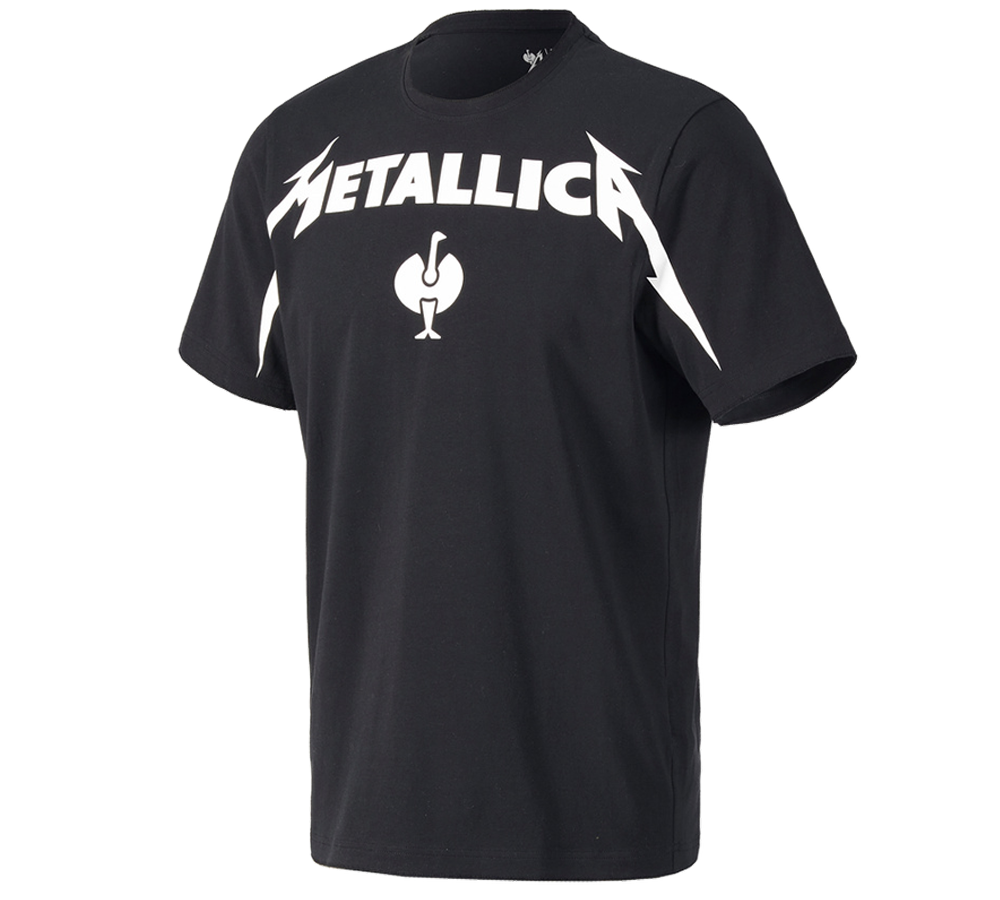 Collaborations: Metallica cotton tee + black