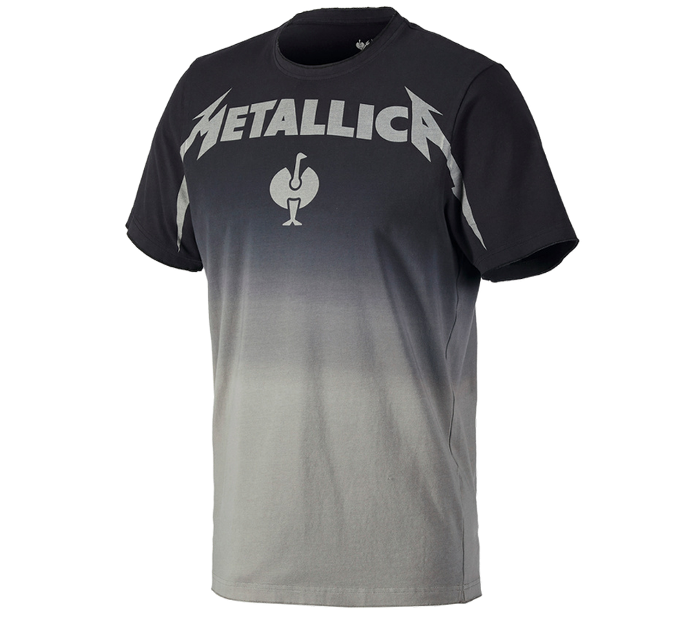 Teman: Metallica cotton tee + svart/granit