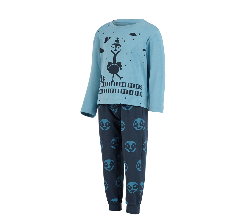För de små: e.s. pyjamas barn + skuggblå