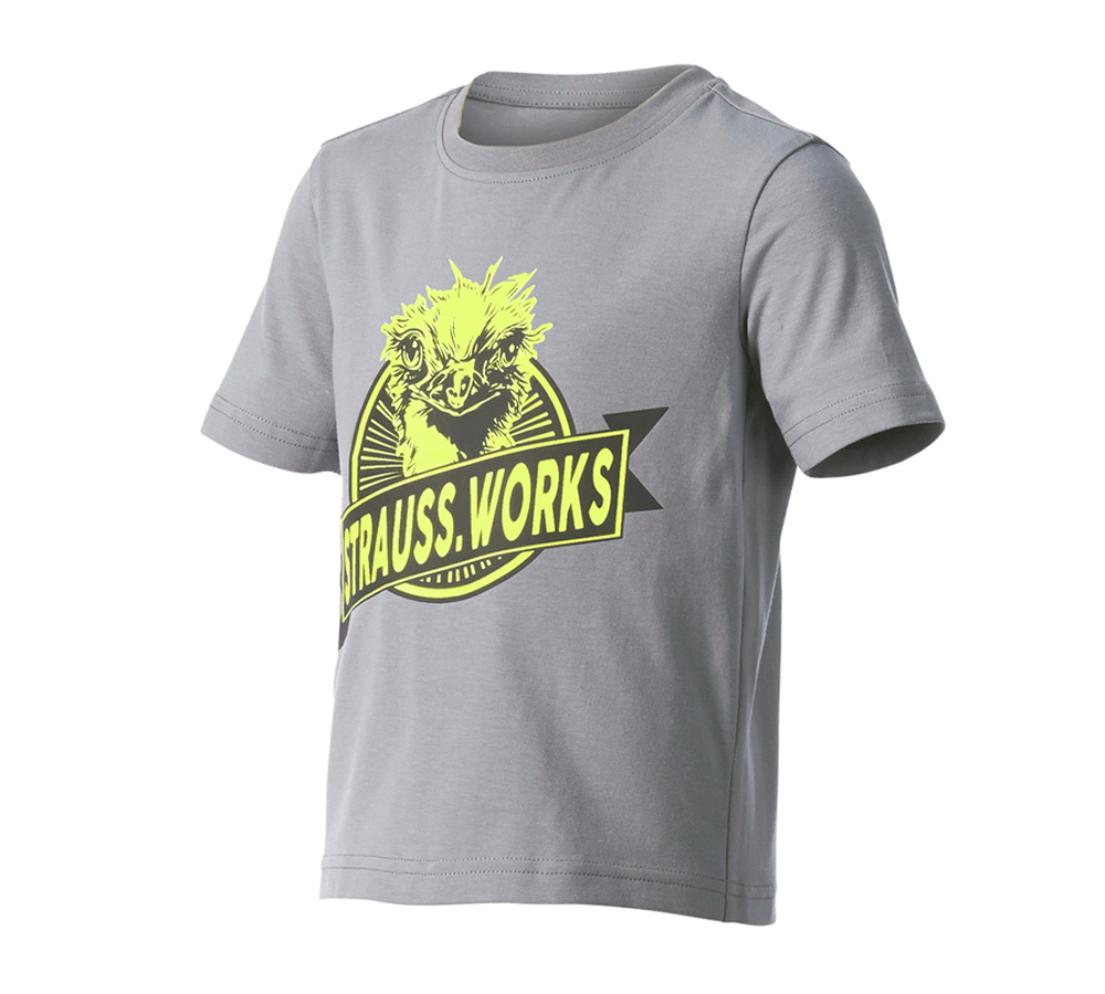 Shirts, Pullover & more: e.s. T-shirt strauss works, children's + platinum