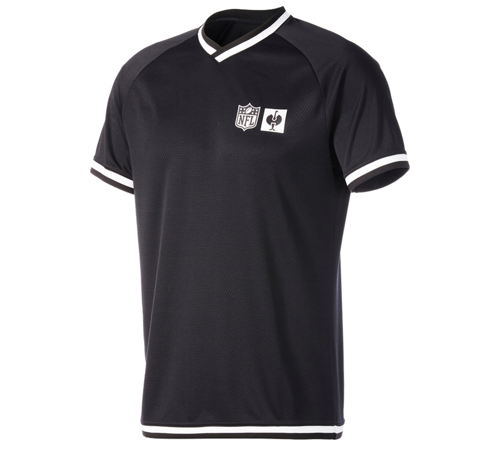 Samarbeten: NFL t-shirt + svart/vit