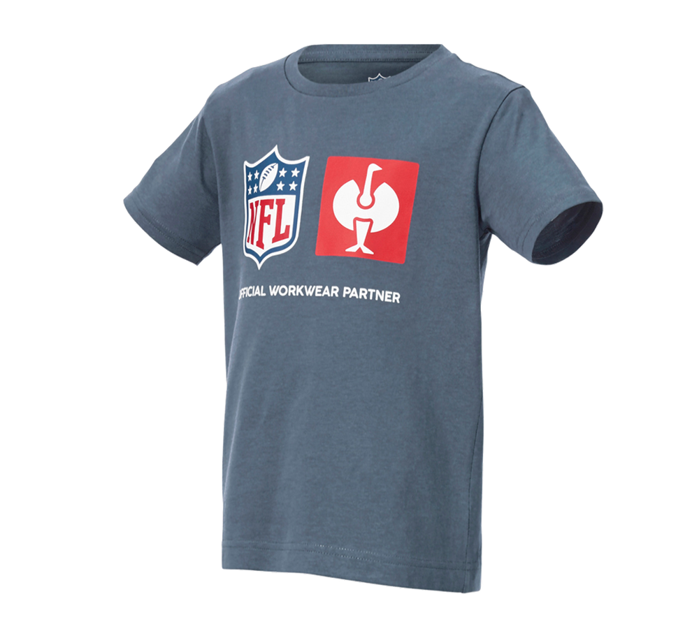 Clothing: NFL T-Shirt cotton, kids + oxidblue