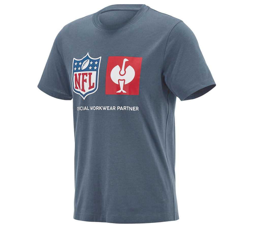 Samarbeten: NFL T-Shirt cotton + oxidblå