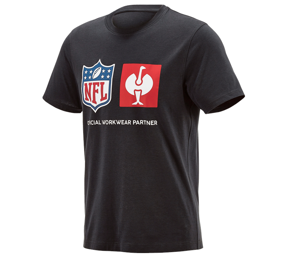 Samarbeten: NFL T-Shirt cotton + svart