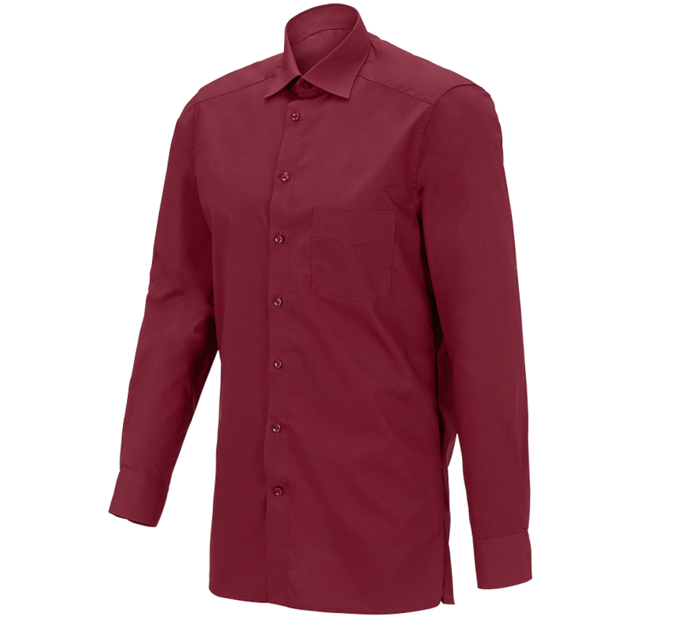 Topics: e.s. Service shirt long sleeved + ruby
