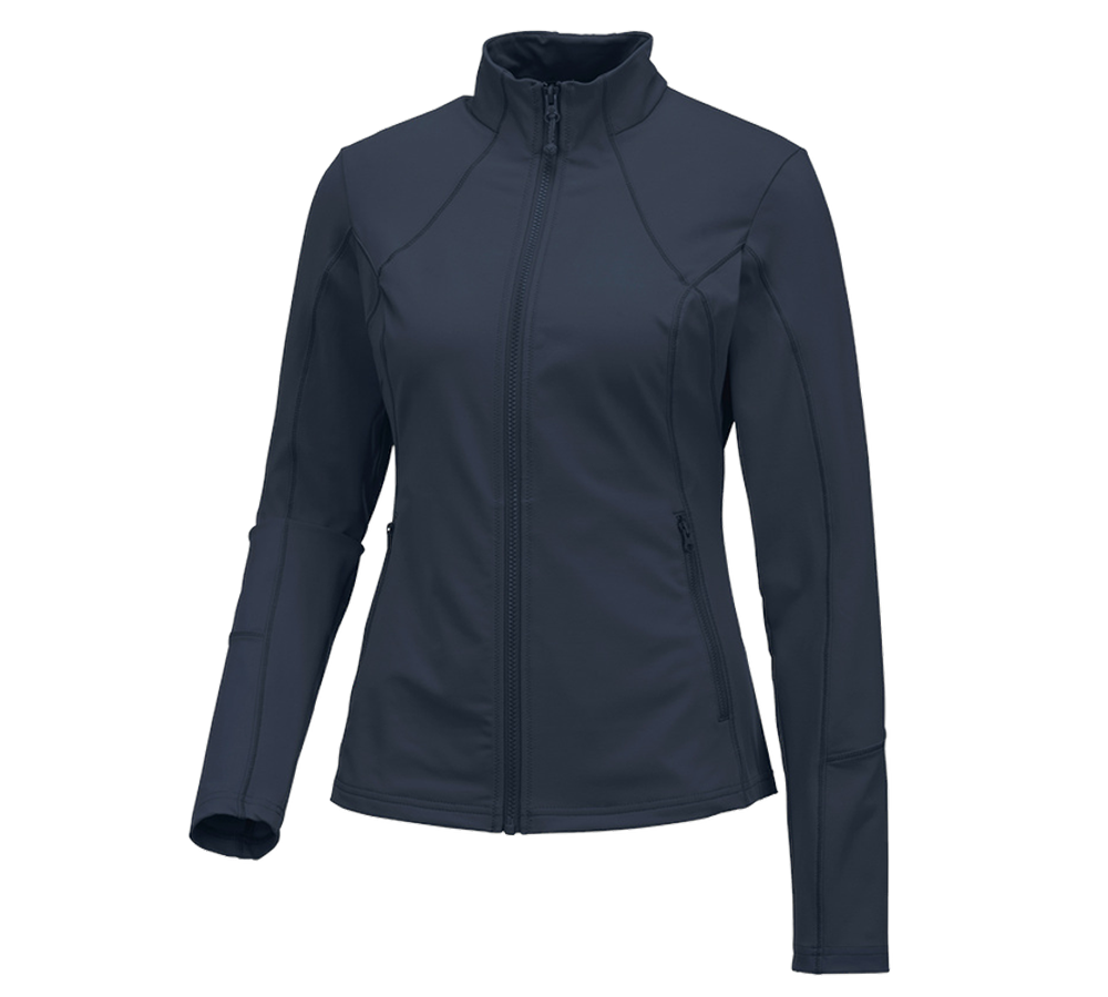 Gardening / Forestry / Farming: e.s. Functional sweat jacket solid, ladies' + pacific