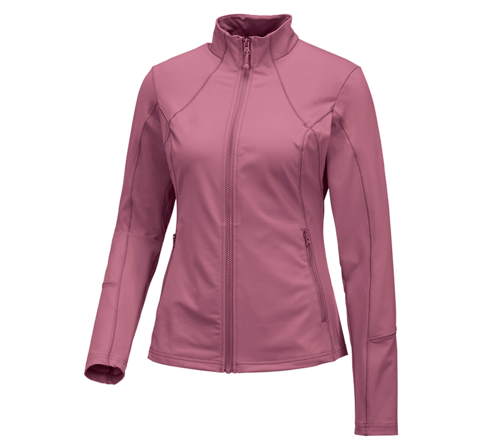 Gardening / Forestry / Farming: e.s. Functional sweat jacket solid, ladies' + antiquepink