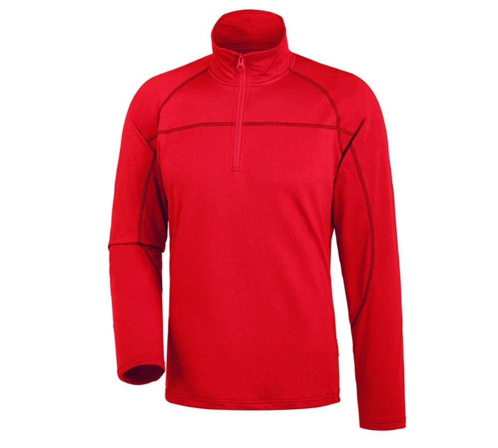 Shirts, Pullover & more: e.s. Troyer clima-pro + fiery red