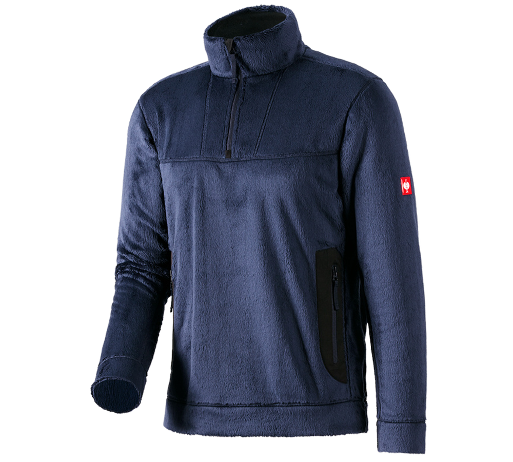 Shirts, Pullover & more: e.s. Troyer Highloft + navy/black