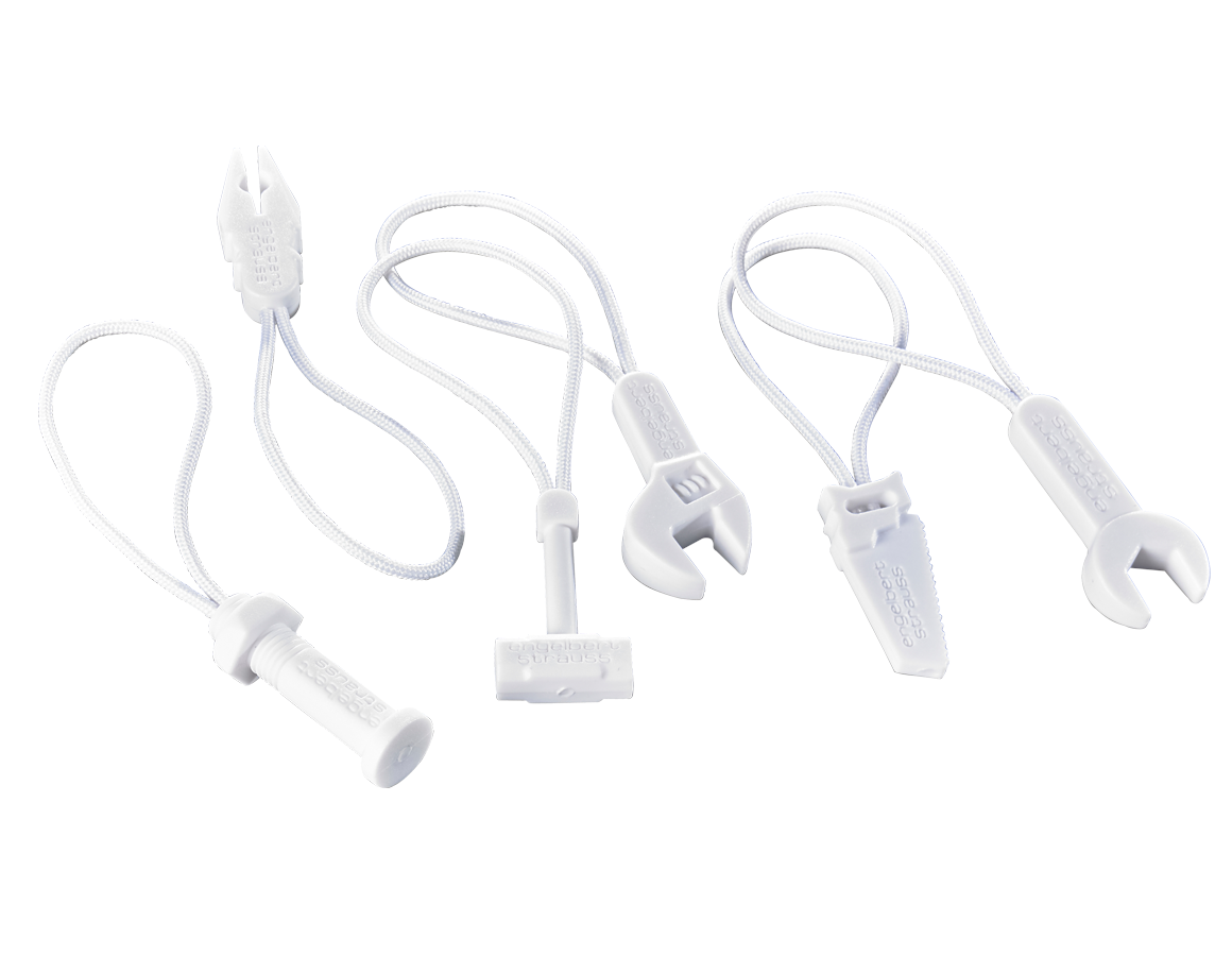 Accessories: Zip puller set e.s.motion 2020 + white