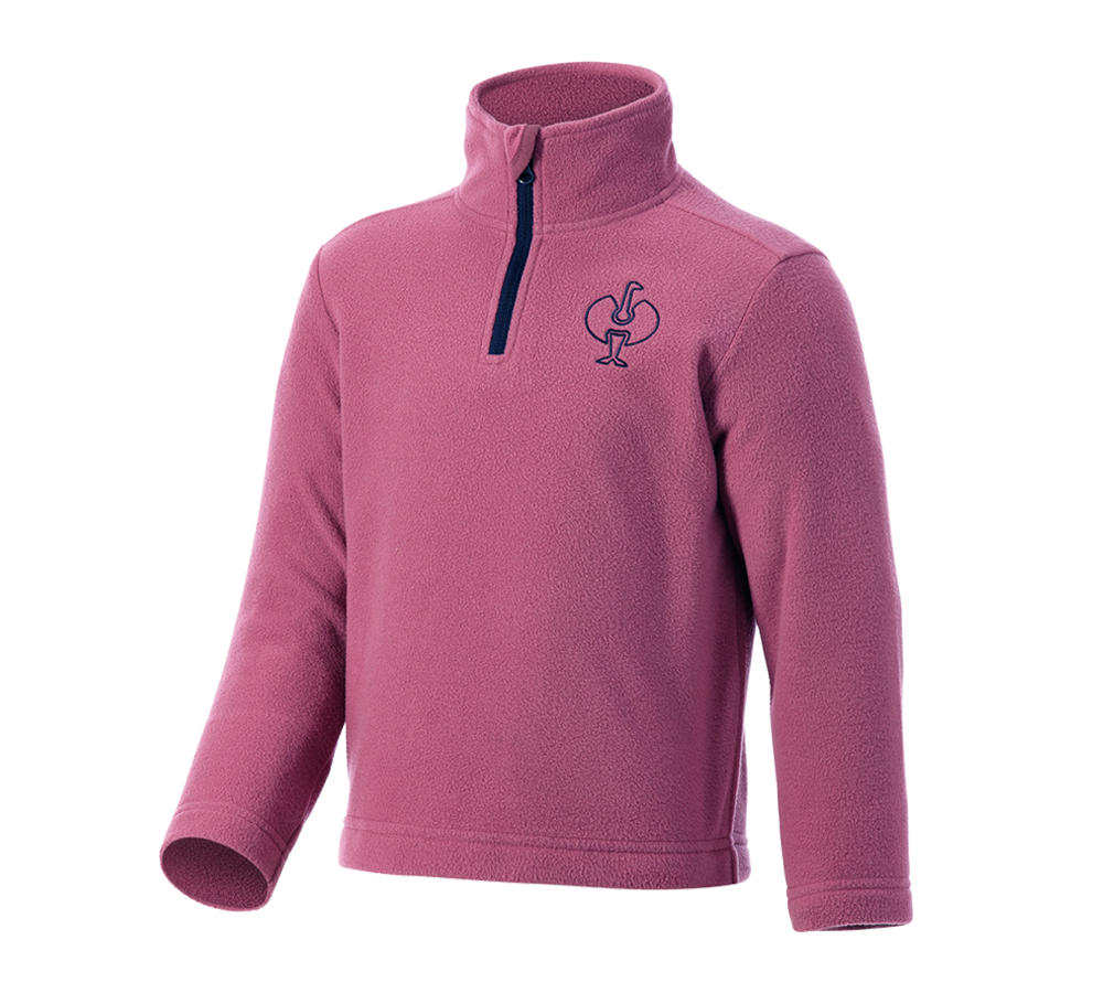 Shirts, Pullover & more: Fleece troyer e.s.trail, children's + tarapink/deepblue