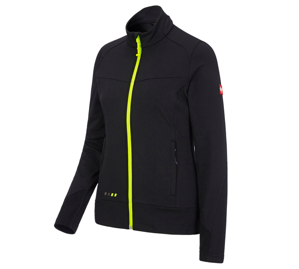 Topics: FIBERTWIN®clima-pro jacket e.s.motion 2020,ladies' + black/high-vis yellow