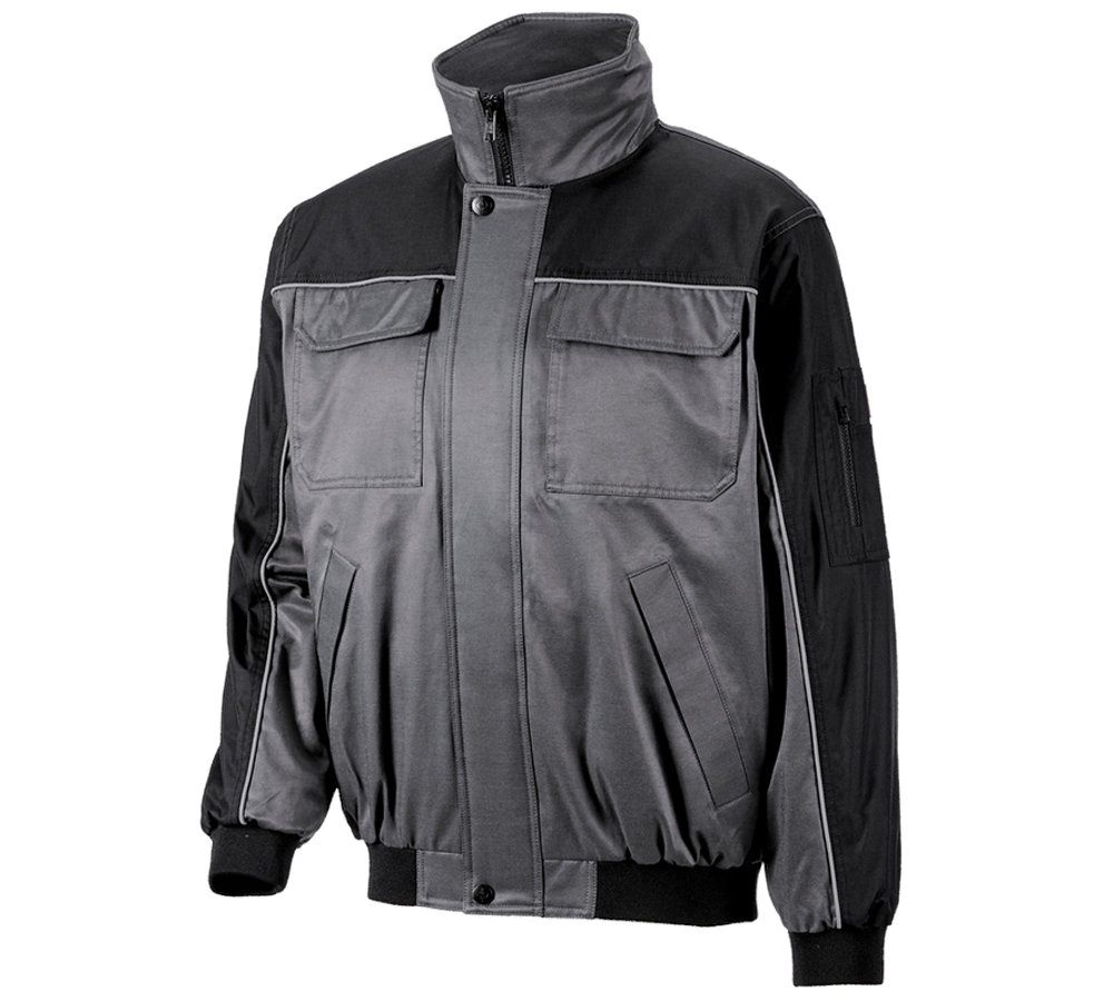 Plumbers / Installers: Functional jacket e.s.image + grey/black